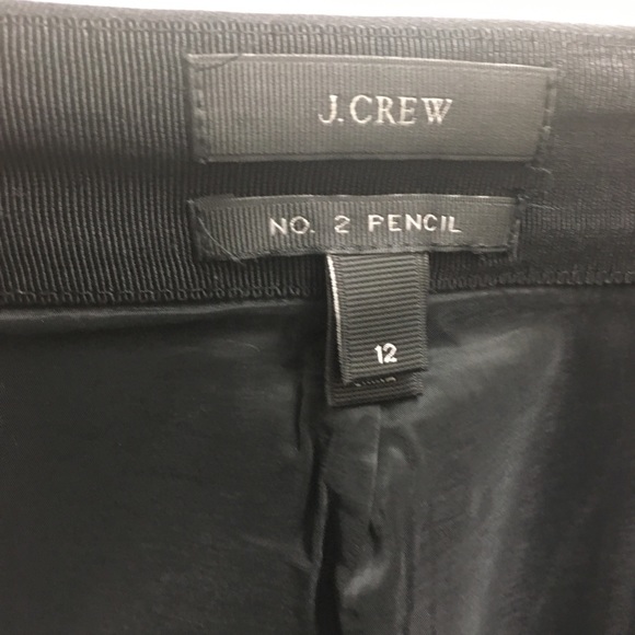 J.Crew No. 2 Pencil Skirt in Black - Picture 5 of 5